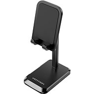 Vention Height Adjustable Desktop Cell Phone Stand Black Aluminum Alloy Type - Telefontartó