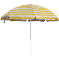 Napernyő HAPPY GREEN Strand napernyő, sárga-fehér 230cm