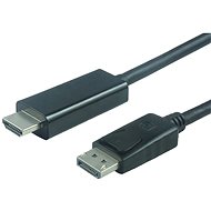 Videokábel PremiumCord DisplayPort - HDMI M / M