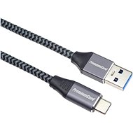 PremiumCord kabel USB-C - USB 3.0 A (USB 3.2 generation 1, 3A, 5Gbit/s) 1 m - Adatkábel