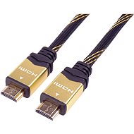 PremiumCord GOLD HDMI High Speed video kábel, 2m - Videokábel
