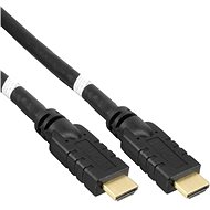 Videokábel PremiumCord HDMI High Speed csatlakozó kábel ethernettel 10m, fekete