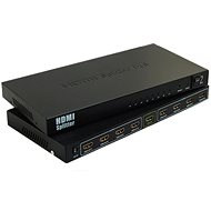 PremiumCord HDMI splitter, 8 portos, fém, hálózati adapterrel - Elosztó