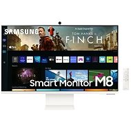 32" Samsung Smart Monitor M8 Warm White - LCD monitor
