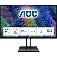 LCD LED monitor 24" AOC 24V2Q