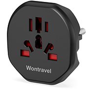 Wontravel WL-09, fekete - Úti adapter