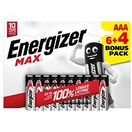 Energizer MAX AAA 6 + 4 ingyen - Eldobható elem