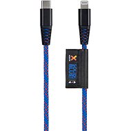 Adatkábel Xtrom Solid Blue USB-C/ Lightning 1m - Lifetime warranty