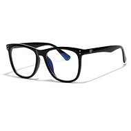 Monitorszemüveg VeyRey kék fényt blokkoló szemüveg Nerd Collvile Fekete fekete