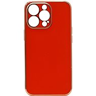 iWill Luxury Electroplating Phone Case az iPhone 12 Pro Max készülékhez Orange - Telefon tok