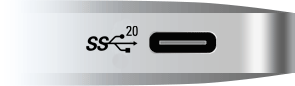 USB 3.2 logó grafikus ábrázolása