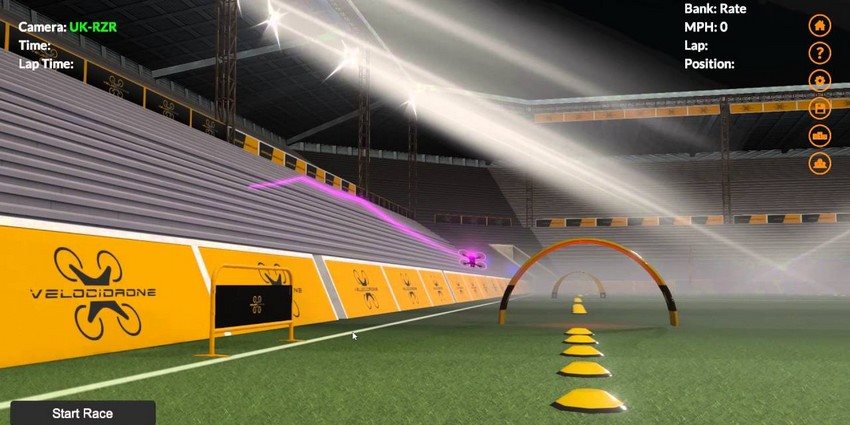 VelociDrone drónszimulátor