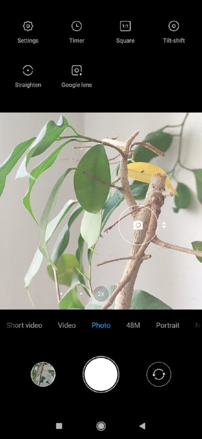 Xiaomi MIUI - kamera