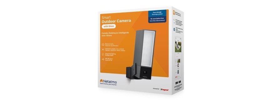 Netatmo kültéri biztonsági kamera