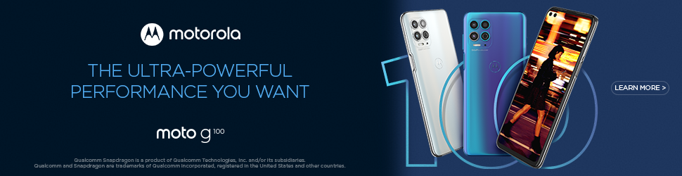 Motorola G100 akció