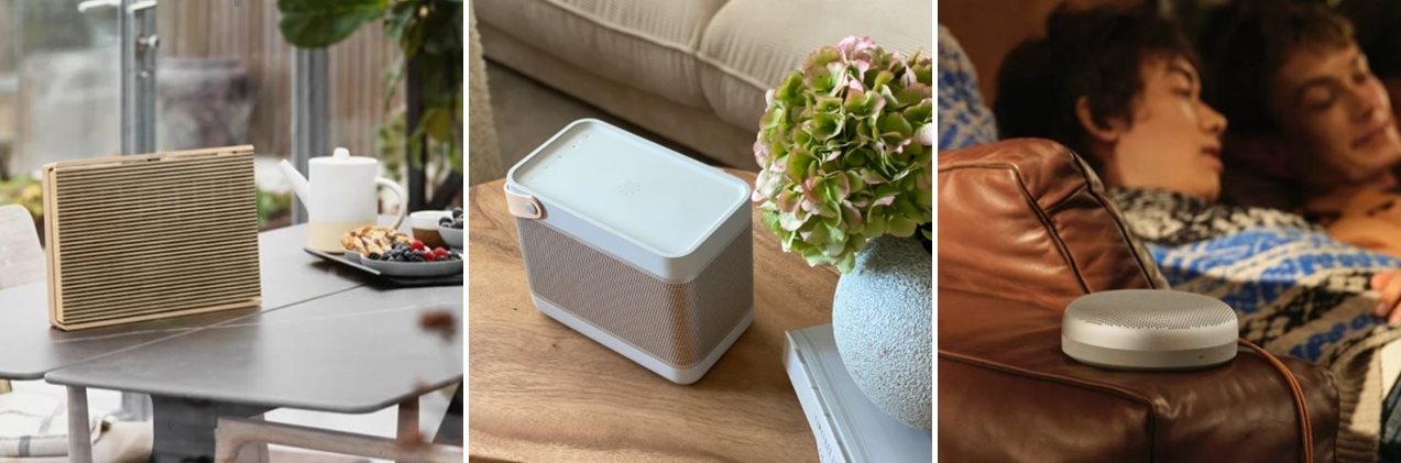 Bang & Olufsen hordozható hangszórók