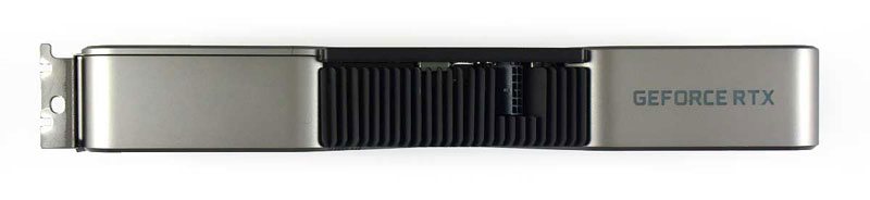 NVIDIA RTX 3070 Ti Founders Edition; felső oldal