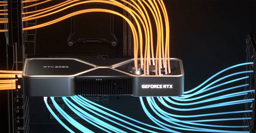 NVIDIA RTX 3070 Ti Founders Edition; hűtés