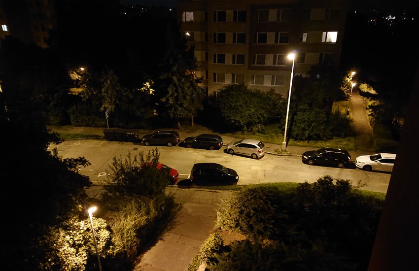 Sony Xperia XZ2 fényerősség