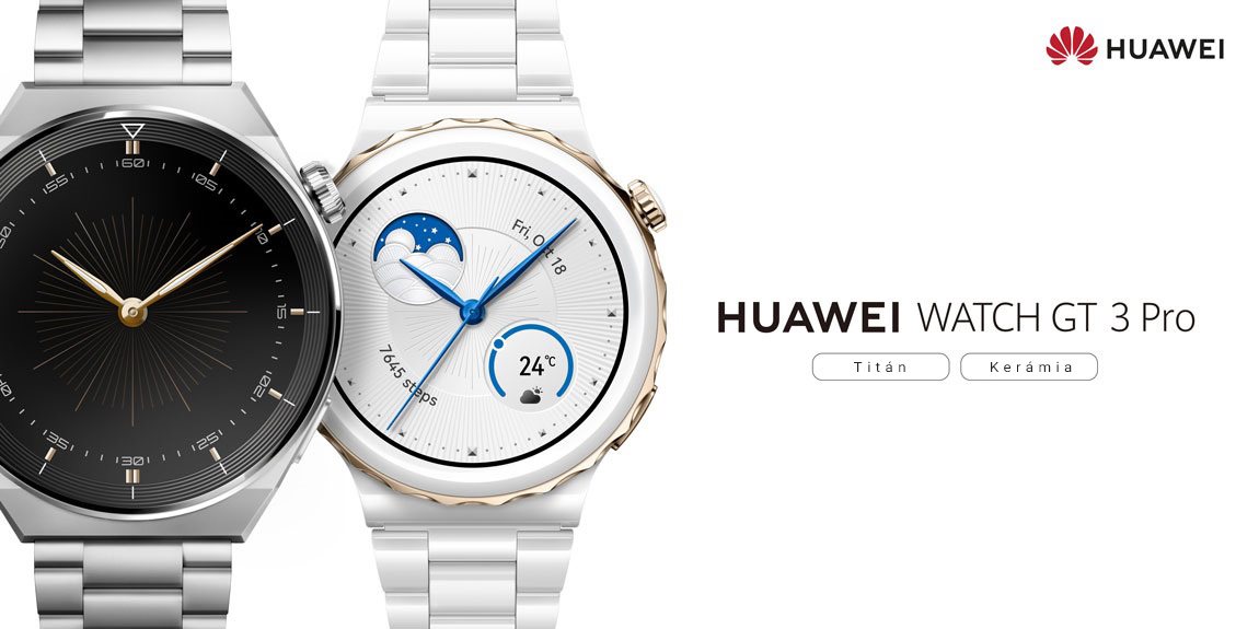 Huawei Watch GT 3 Pro; Huawei; smartwatch; okosóra; wearables;