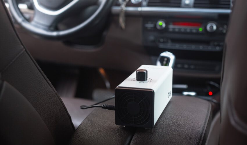 Klíma tisztítás autóban – ózongenerátor