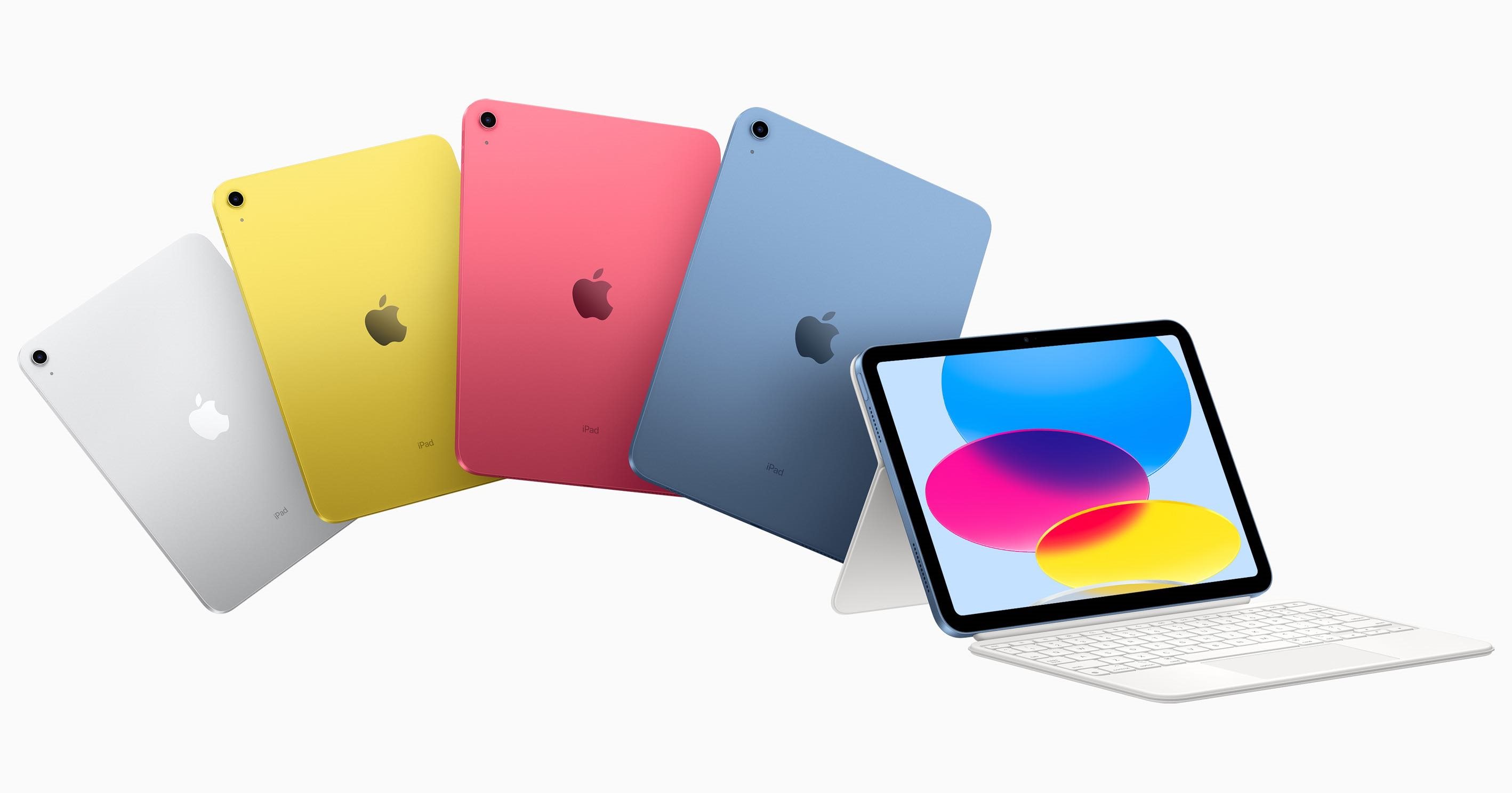 10. generációs iPad - színváltozatok