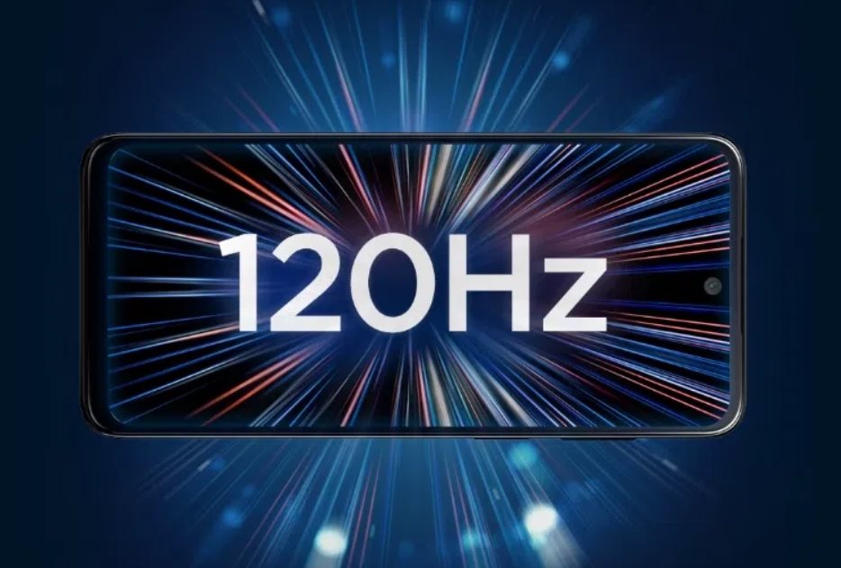 Motorola Moto G53 5G, 120 Hz-es kijelző