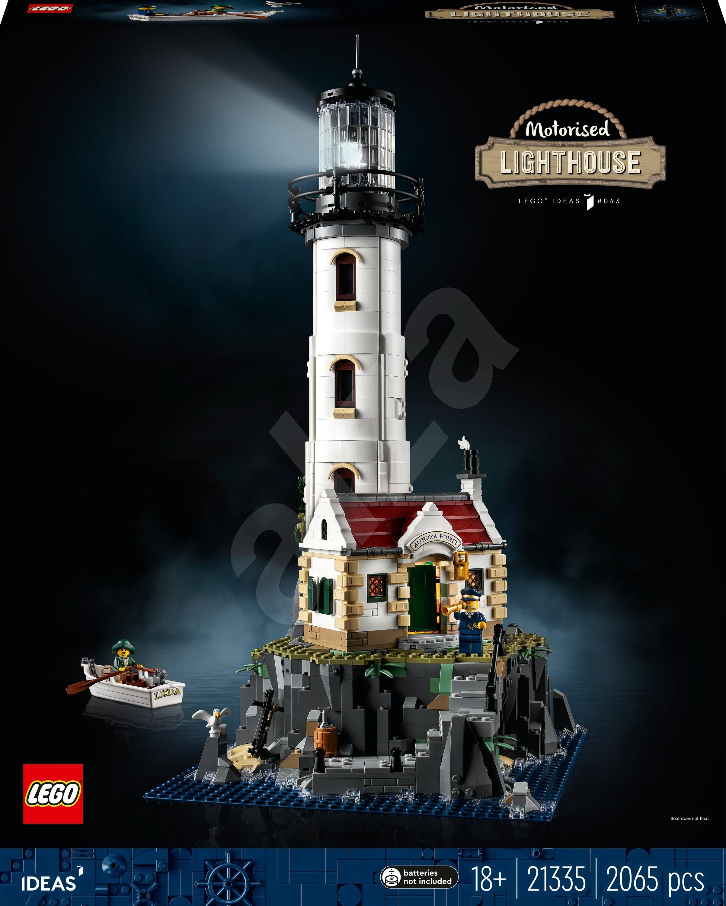 LEGO Ideas 21335: Motorizált világítótorony