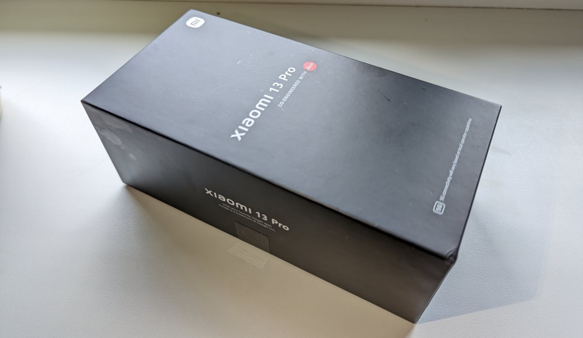 Xiaomi 13 Pro, csomagolás