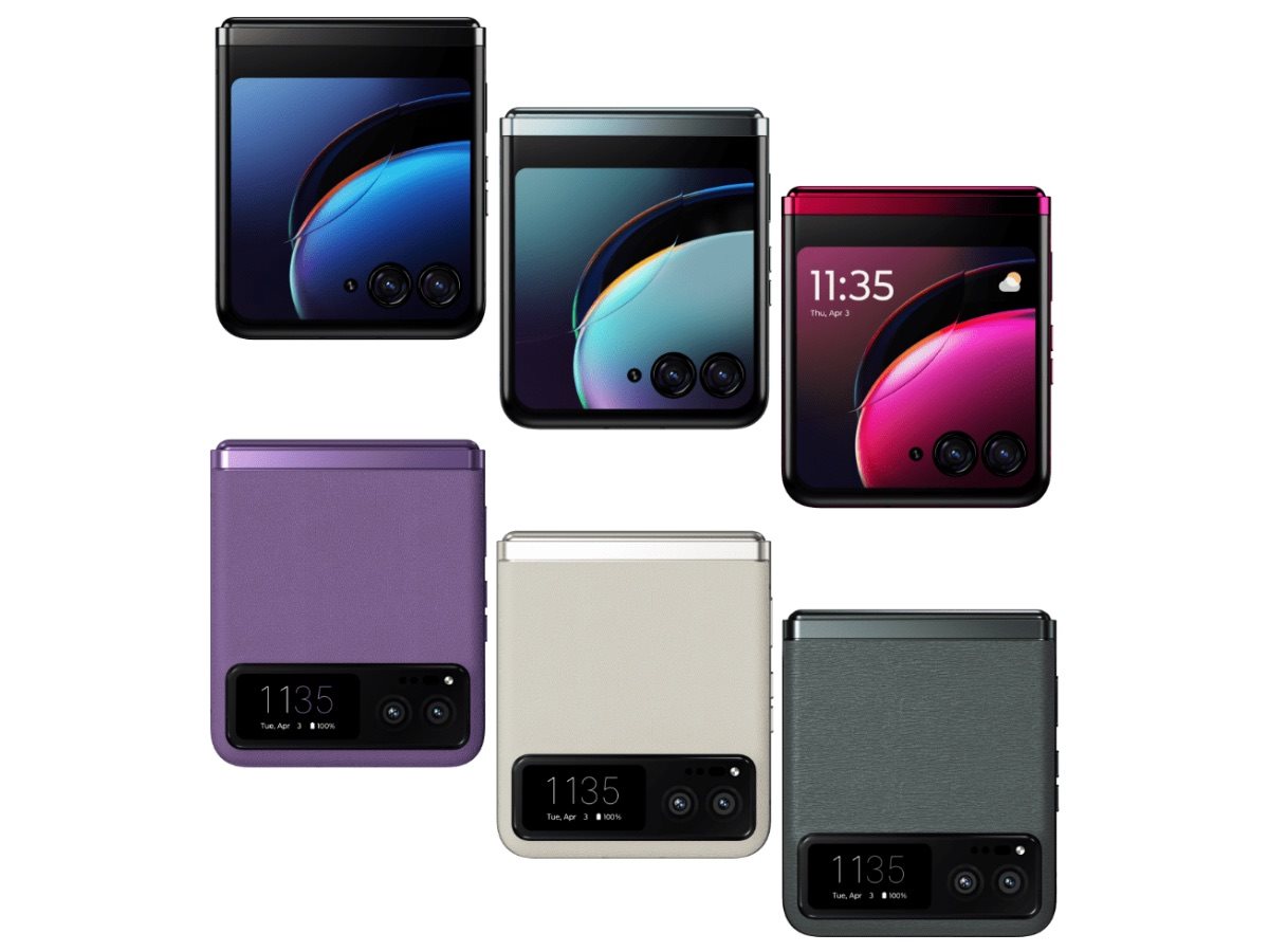 Motorola Razr 40 Ultra, színváltozatok