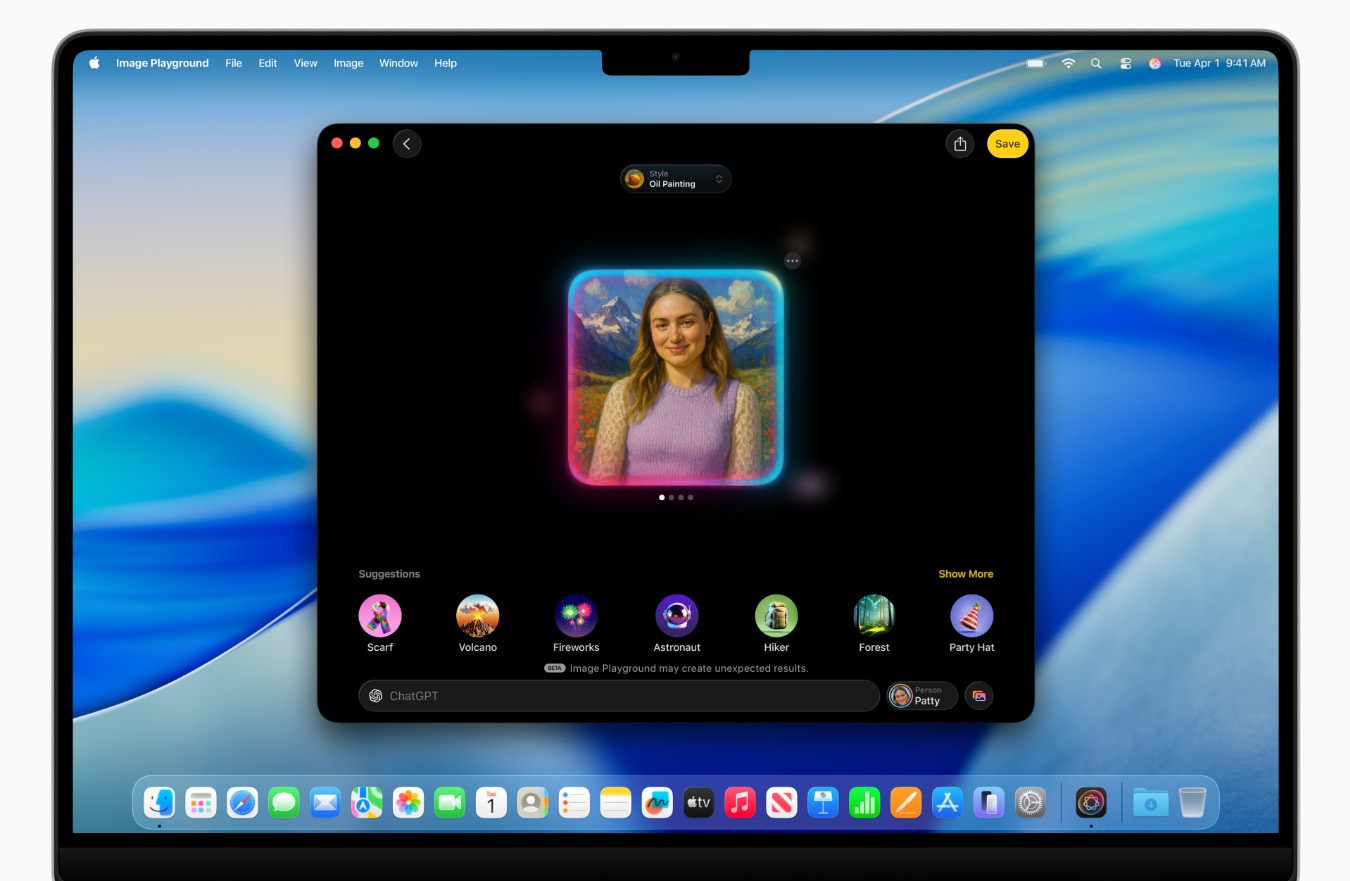 Apple Intelligence, Image Playground