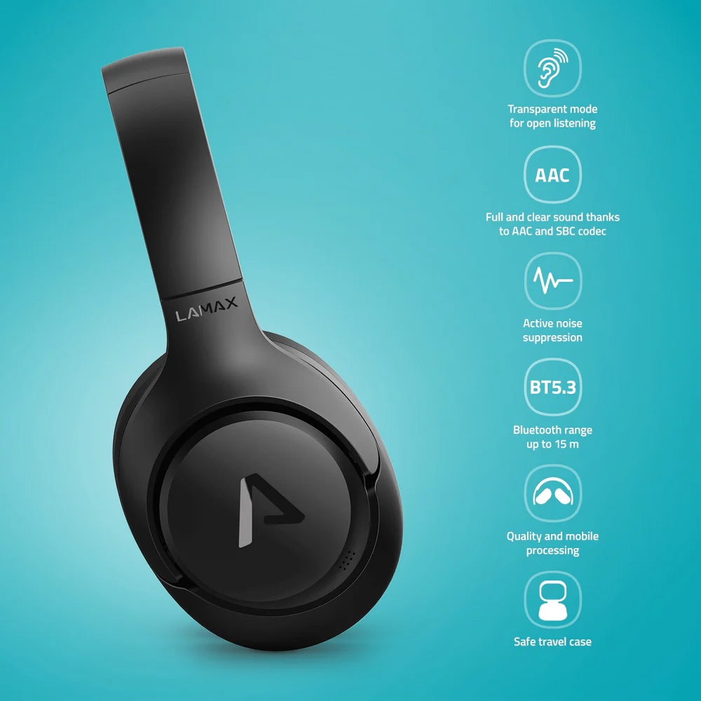 LAMAX NoiseComfort2 ANC, paraméterek