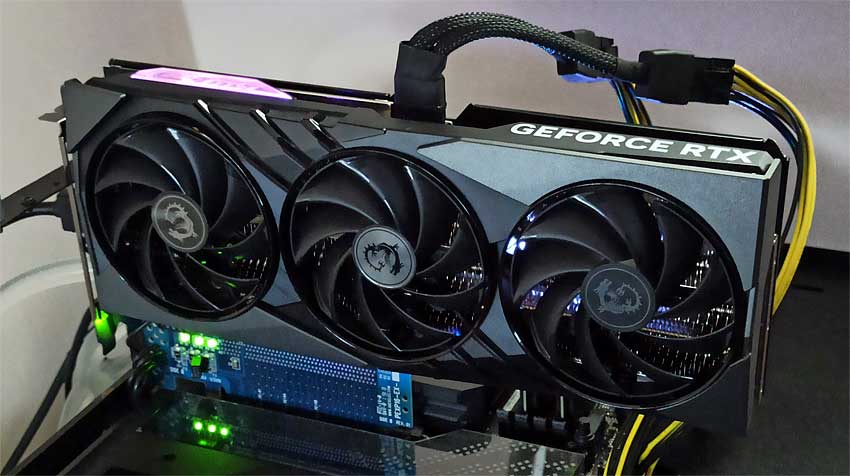 MSI RTX 4070 SUPER 12G GAMING X SLIM