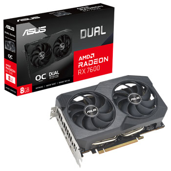 Asus DUAL RX 7600 08G V2