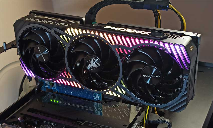 Gainward RTX 4070 Ti SUPER PHOENIX GS 16G tesztjei