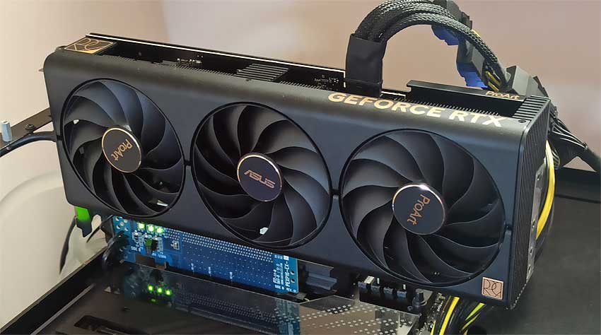Asus ProArt RTX 4080 SUPER O16G tesztekben
