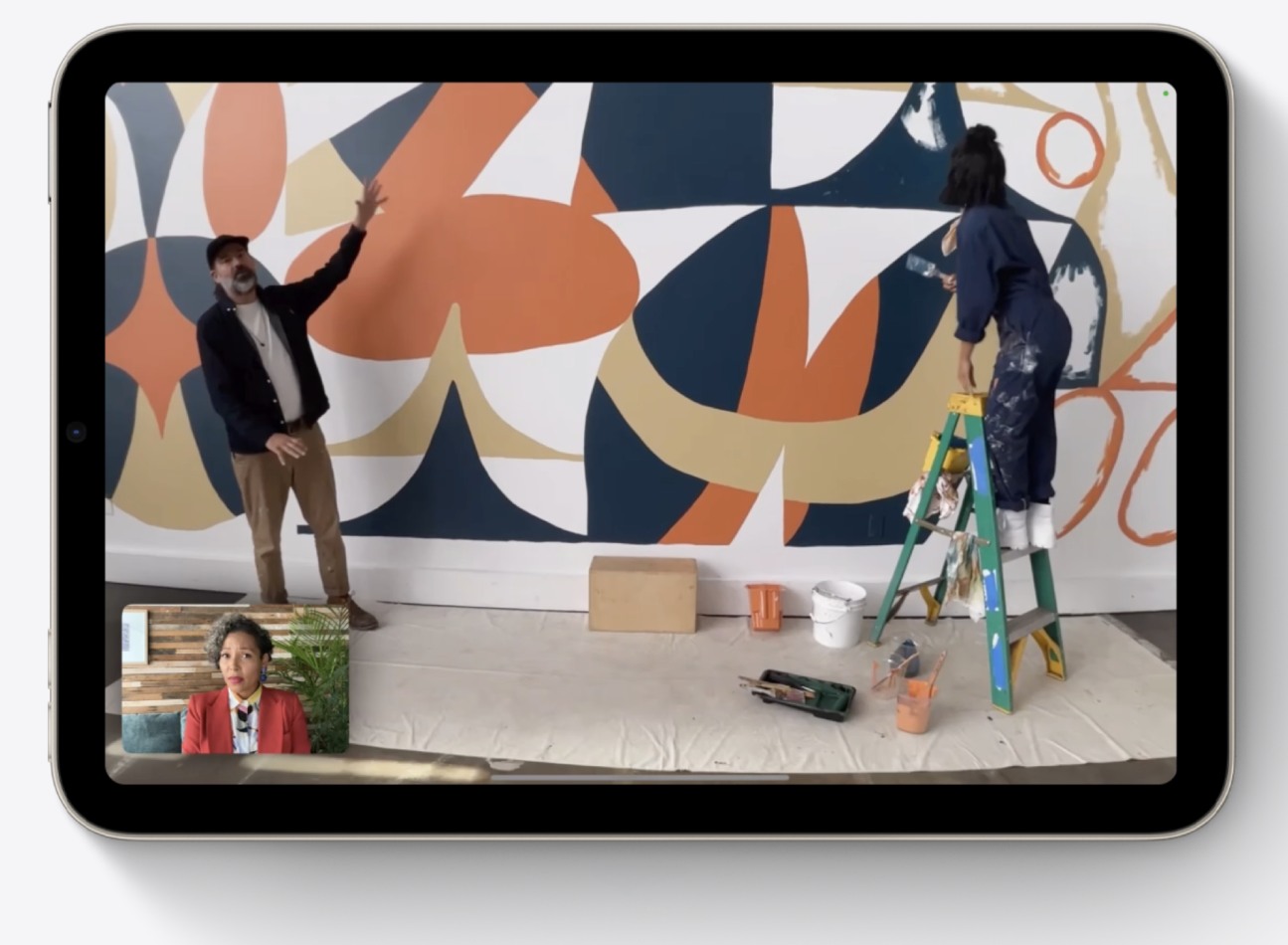 iPad mini 2024, szelfi