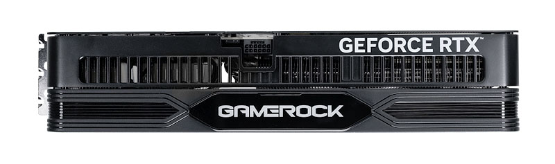PALiT RTX 5080 GameRock OC 16G; felső oldal
