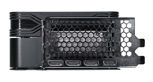 PALiT RTX 5080 GameRock OC 16G; monitor csatlakozók