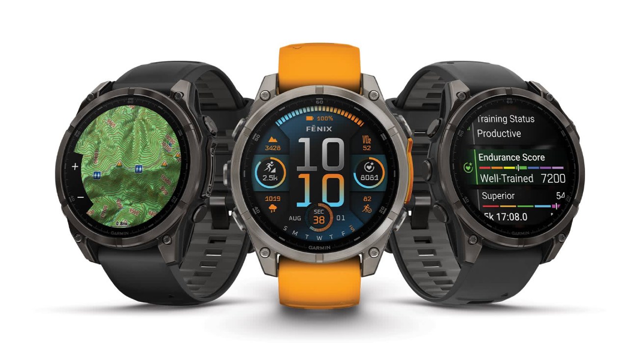 Apple Watch Ultra 2, teszt, konkurencia, Garmin Fenix 8