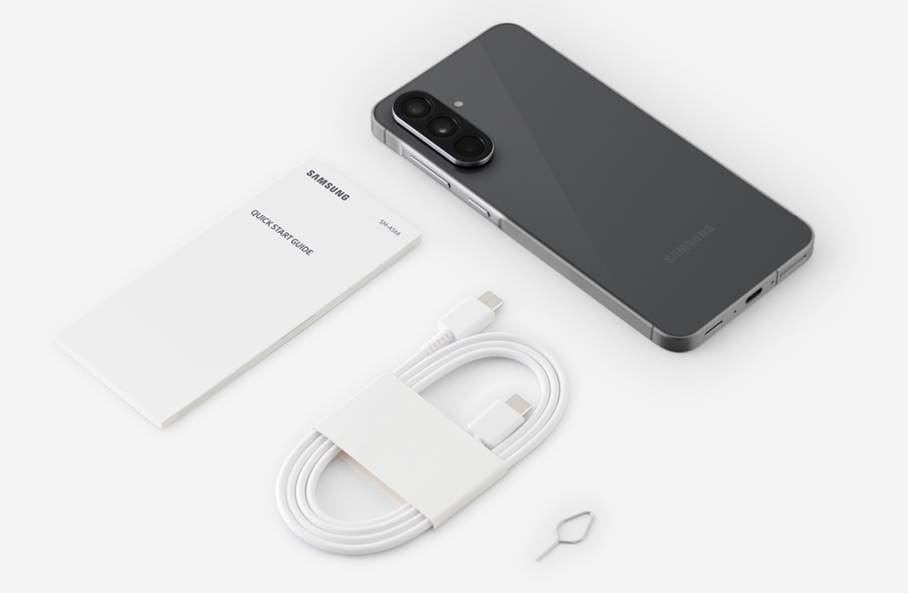 Samsung Galaxy A56 5G, csomag tartalma