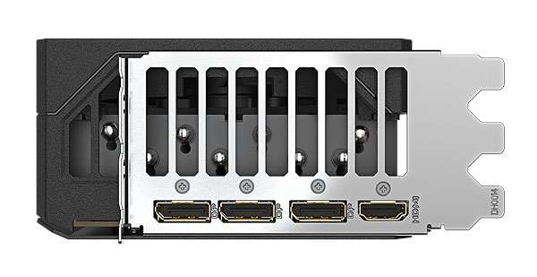 Gigabyte AORUS RTX 5070 MASTER 12G; képi kimenetek