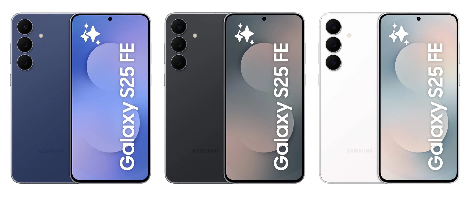 Samsung Galaxy S25 FE, színek