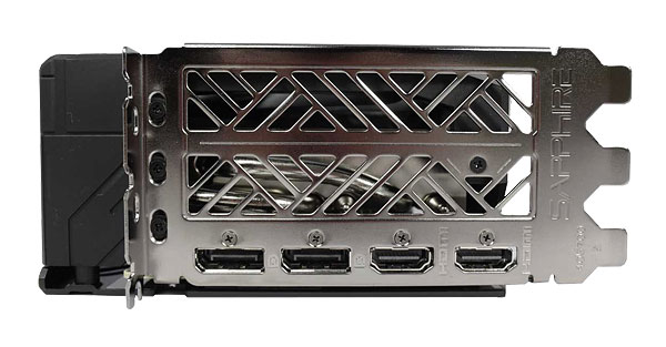 Sapphire PULSE RX 9070 XT GAMING 16G; képi kimenetek
