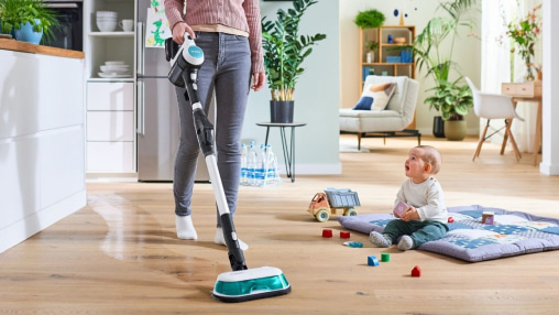 A Bosch Unlimited akkus álló porszívók tökéletes takarítást biztosítanak otthonodban