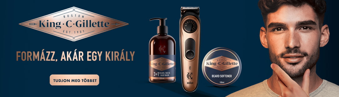 King C Gillette termékek
