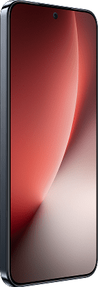 Honor Magic8 Lite fekete változat hátulnézetből