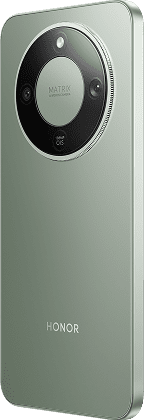 Honor Magic8 Lite zöld változat elölnézetből