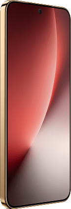 Honor Magic8 Lite vörösesbarna változat hátulnézetből