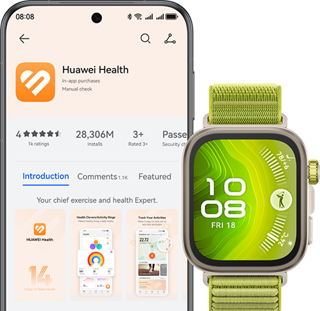 HUAWEI WATCH FIT 4 Pro okosóra